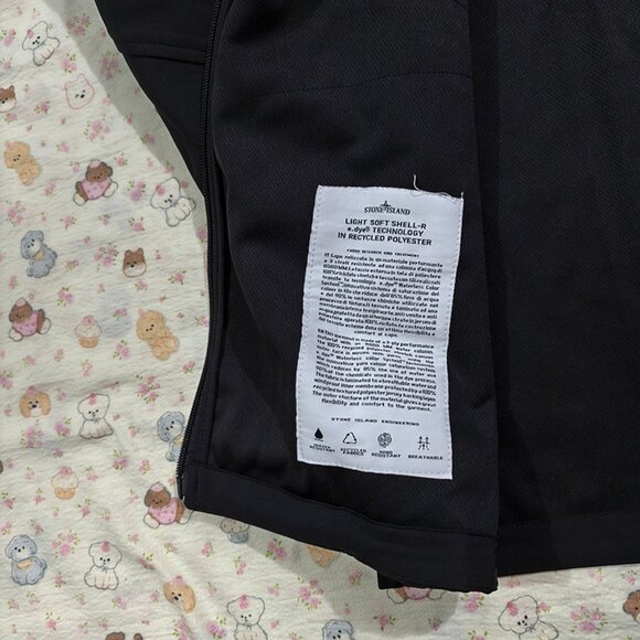 Stone Island Black Jacket - Picture 3 of 12